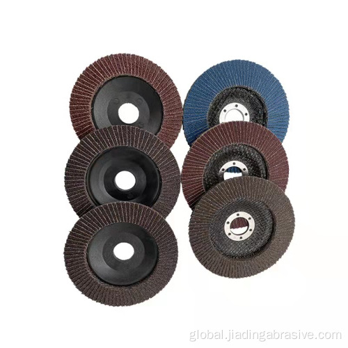 flap disk 4.5 zirconia abrasive rotating disc flap wheel Factory